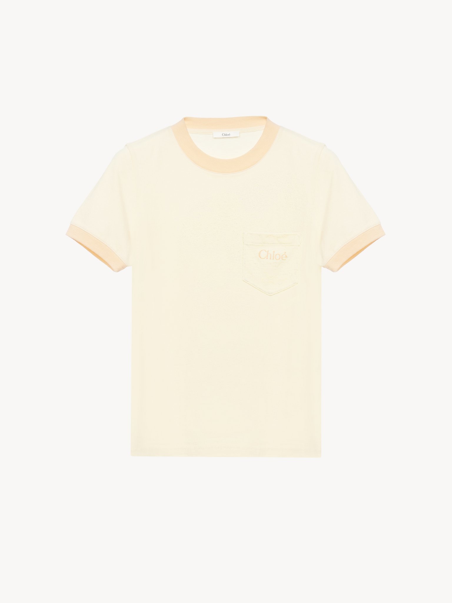 CREW-NECK LOGO T-SHIRT IN COTTON JERSEY - 2