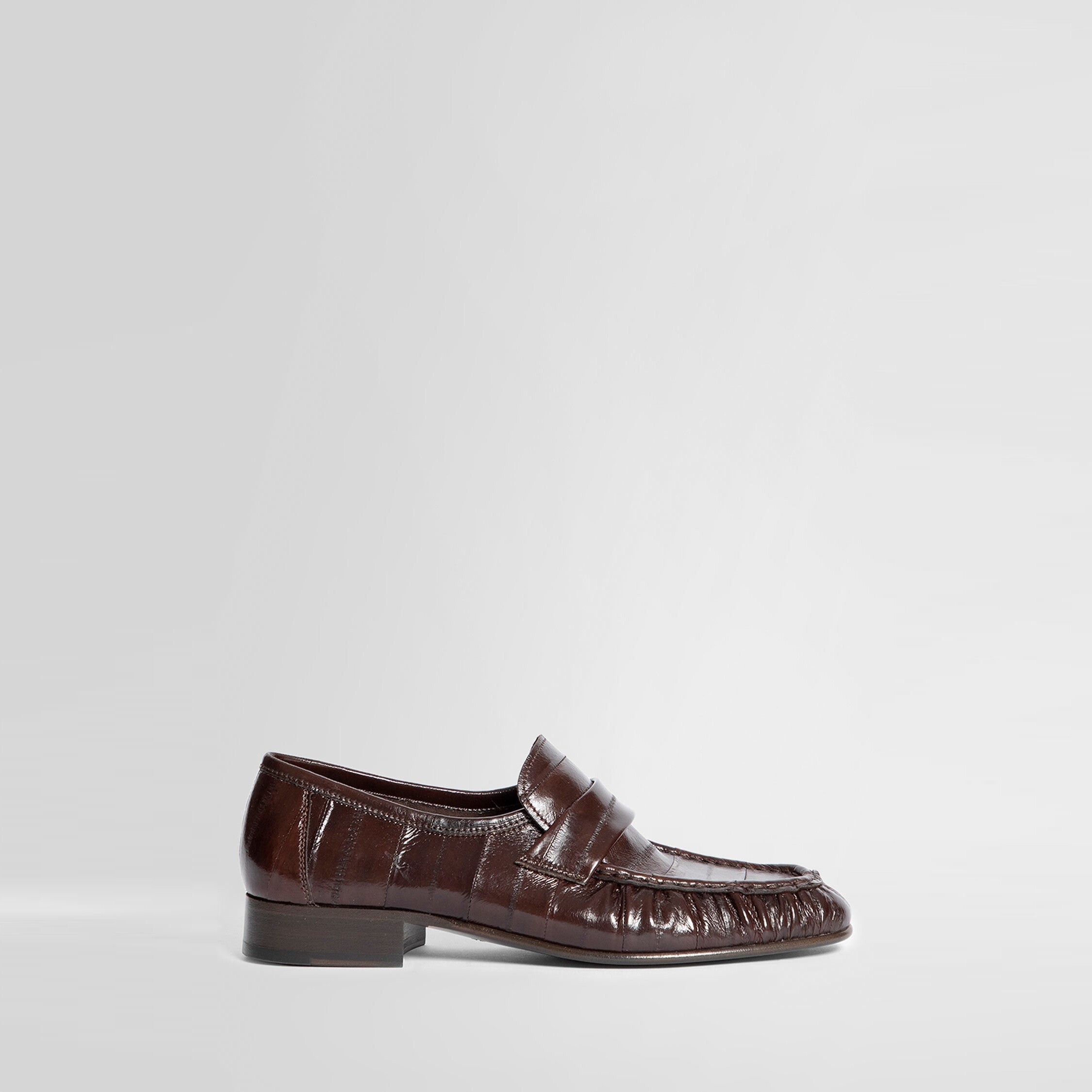 THE ROW WOMAN BROWN LOAFERS - 7