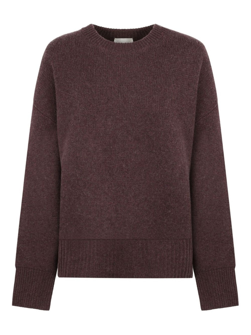 ribbed-knit cashmere sweater 1