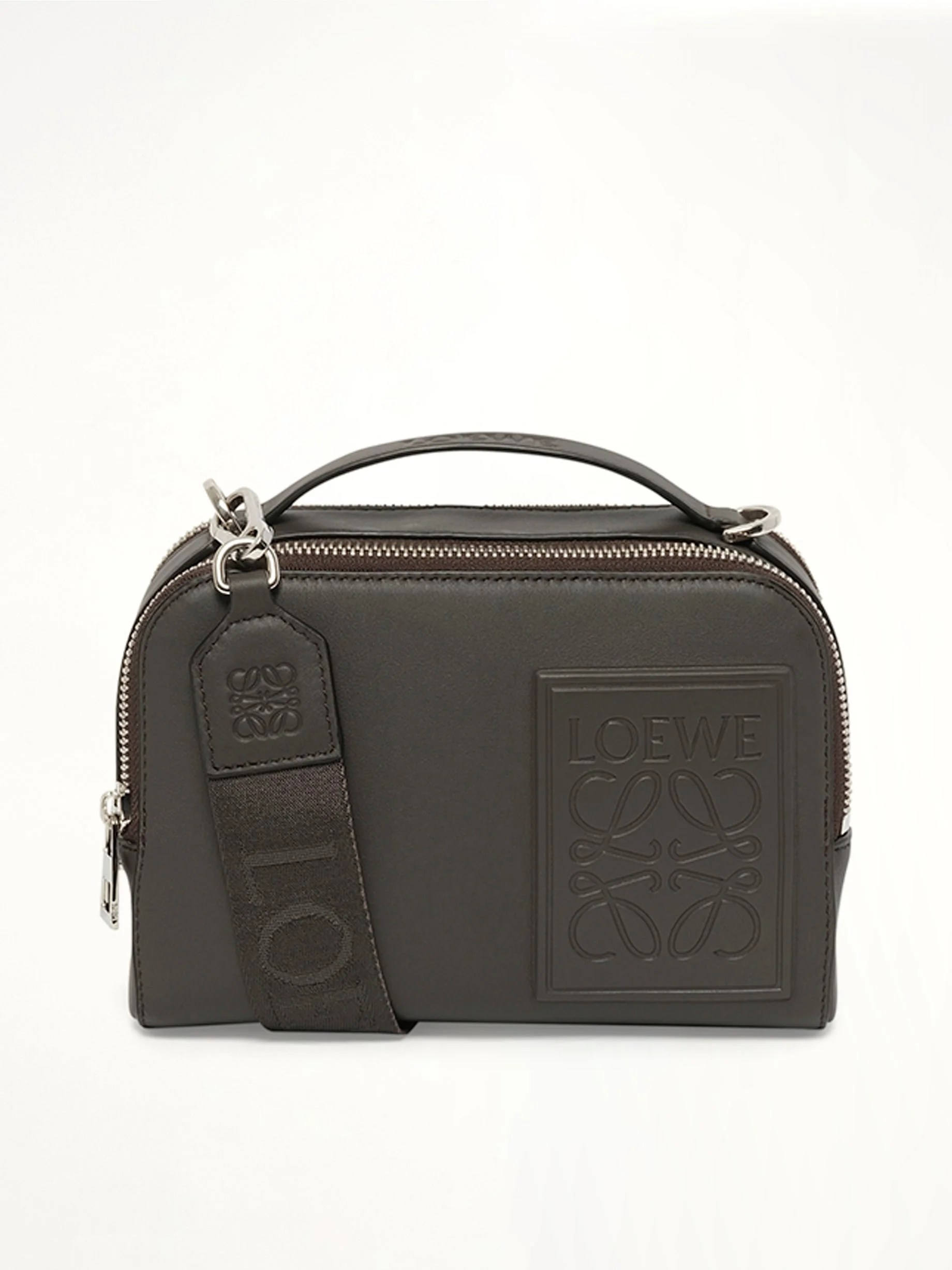 Loewe Patch Camera Bag Mini in Dark Grey - 1