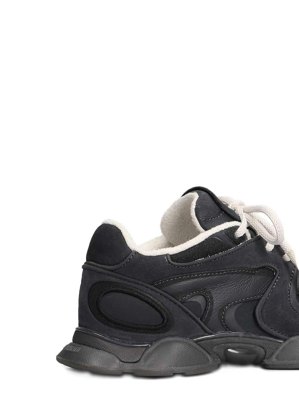 Eris lace-up panelled sneakers - 4