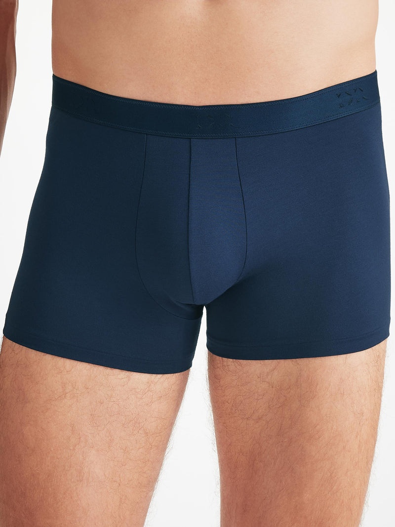 Men's Boxer Briefs Alex Micro Modal Stretch Navy - 3