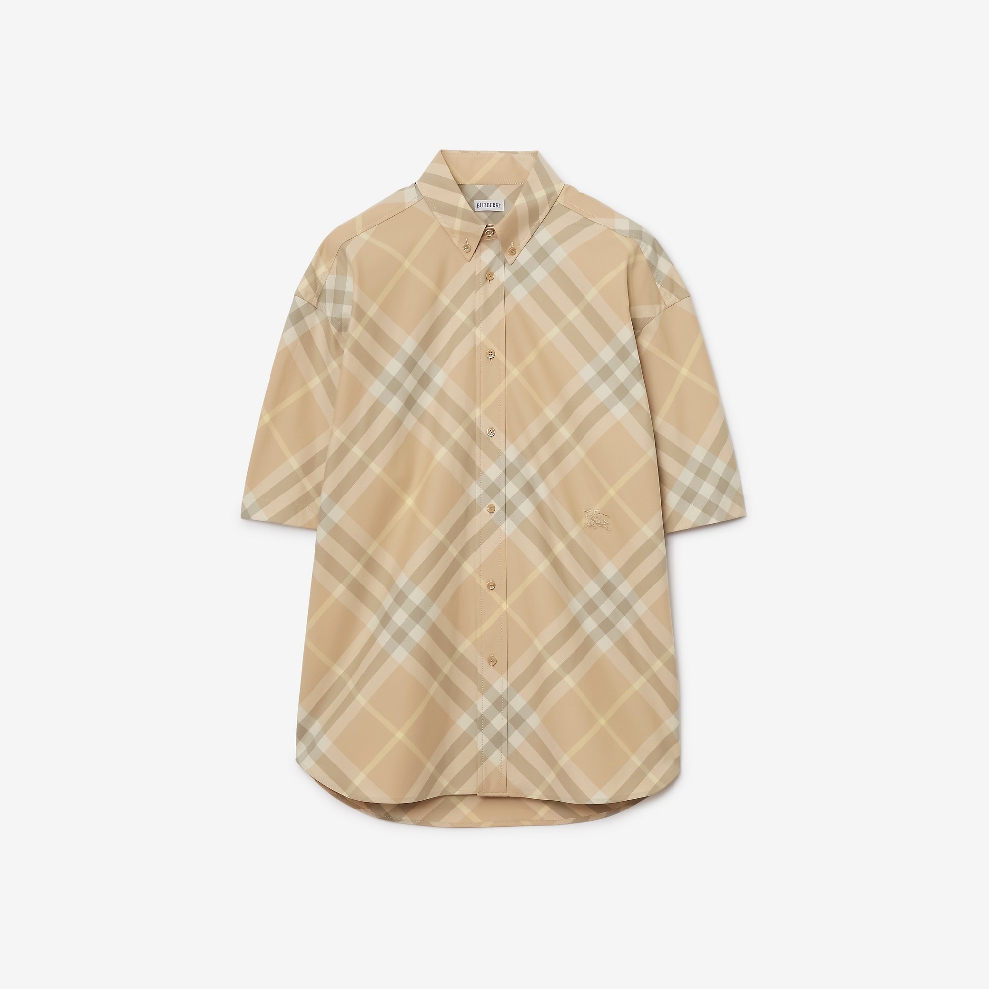 Check Cotton Shirt - 1