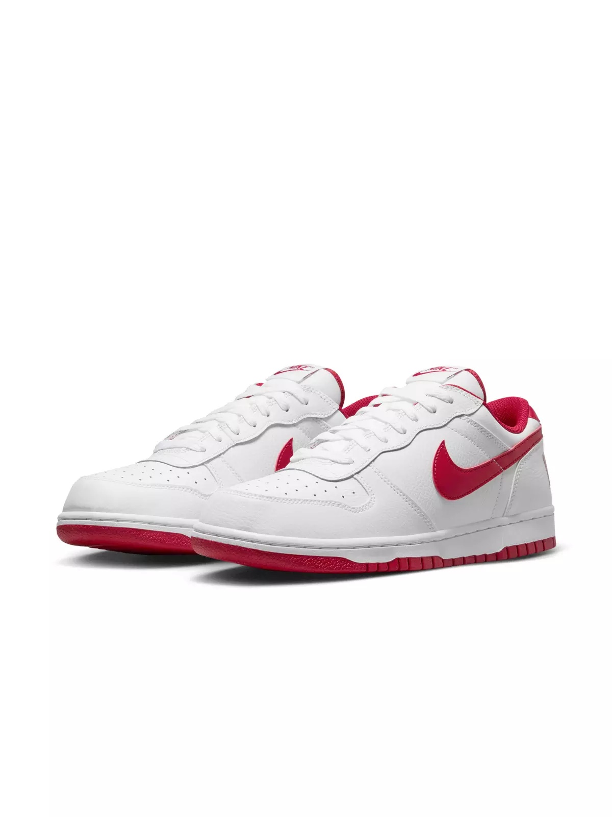 Big Low "White/Gym Red" Men's Shoe - 3