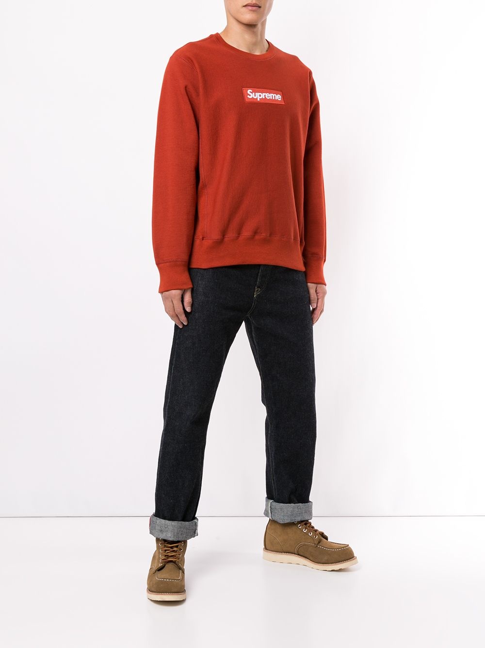 box logo sweatshirt - 2