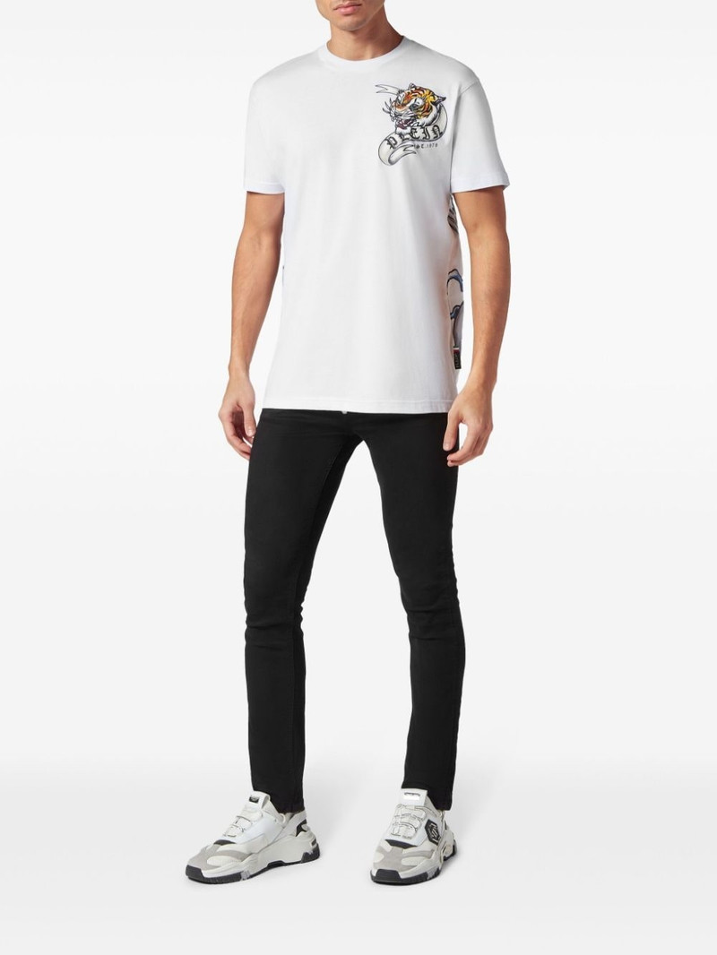 PHILIPP PLEIN SS Tattoo printed t-shirt outlook