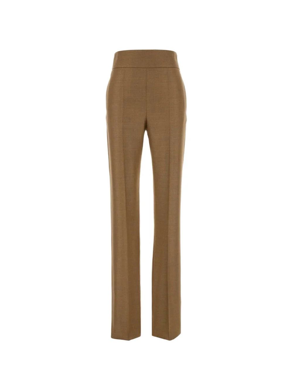 high-waisted tailored trousers - 1