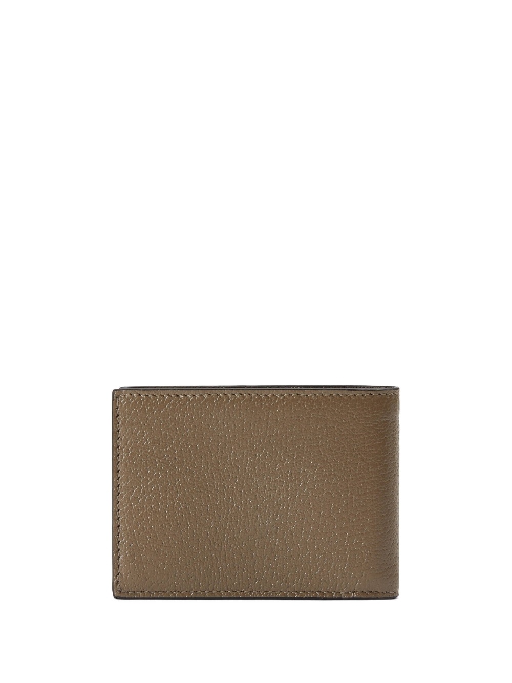 logo-plaque leather wallet - 2