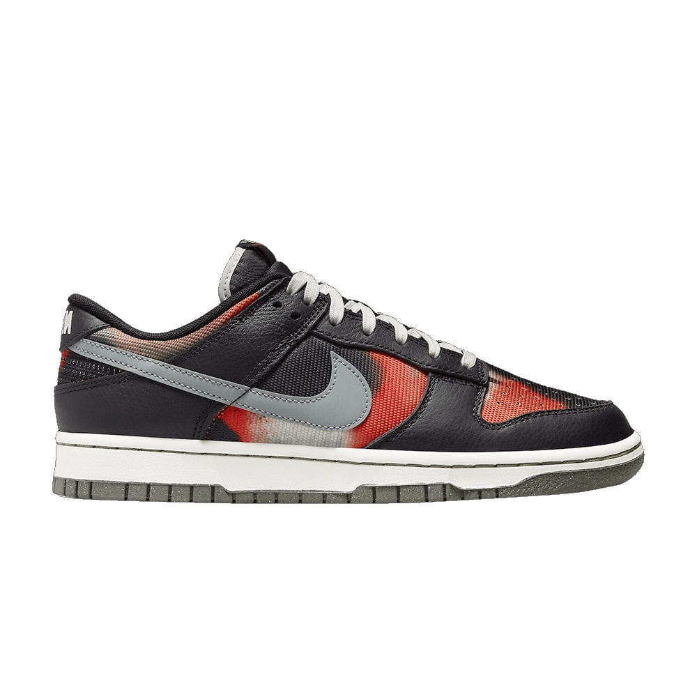 Nike Dunk Low 'Graffiti Pack - Black Red' | goat | REVERSIBLE