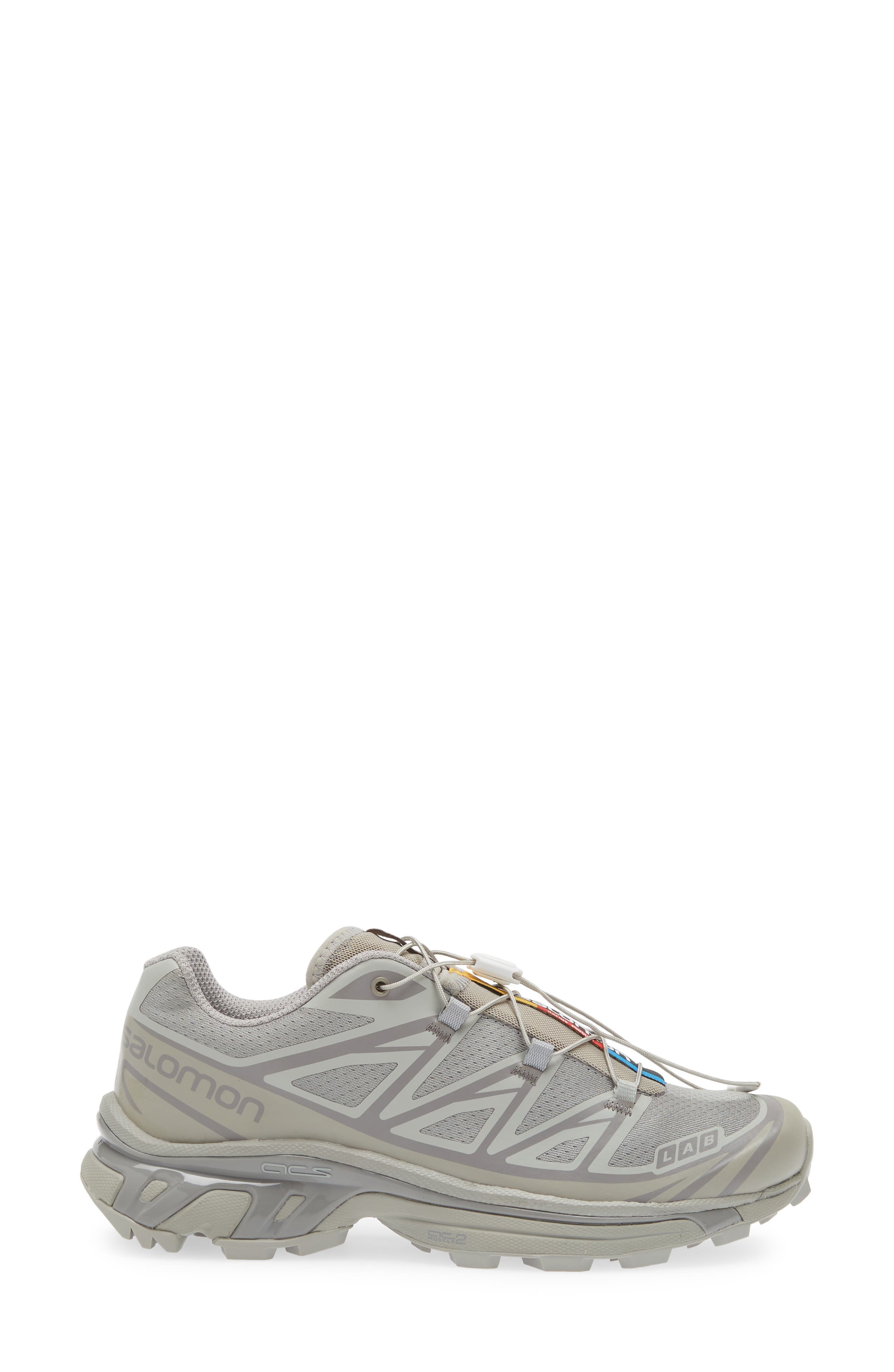 Salomon Gender Inclusive XT-6 Sneaker in Ghost Gray/ghost Gray/gray at Nordstrom - 3