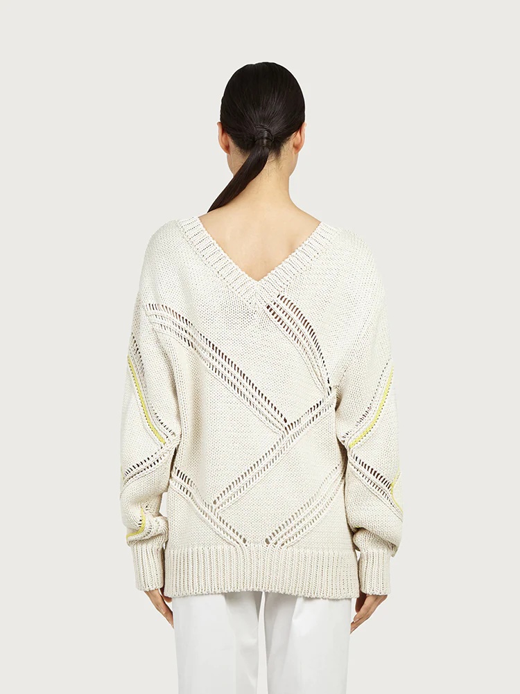 RELAXED FIT SWEATER - 4