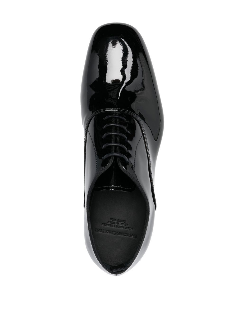 Harvey patent-leather Oxford shoes - 4