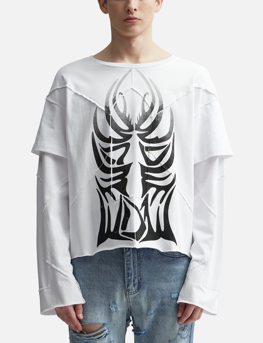 WINGED GRADIENT LONG SLEEVE - 3