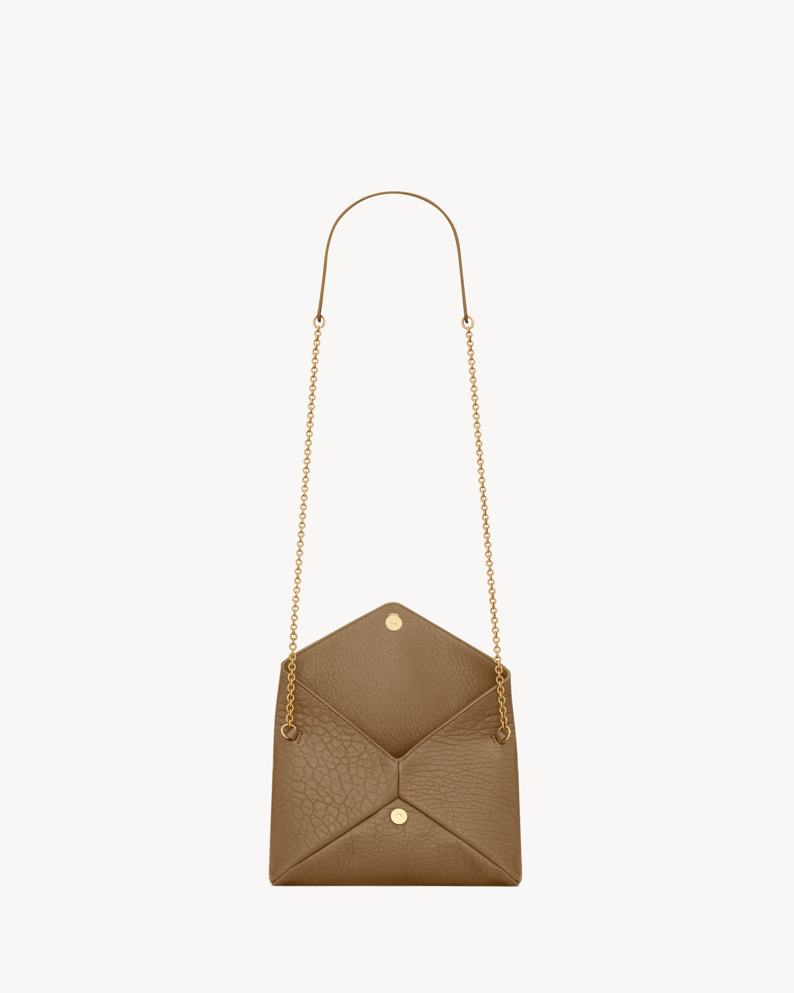 CASSANDRE CHAIN CLUTCH IN LAMBSKIN - 4