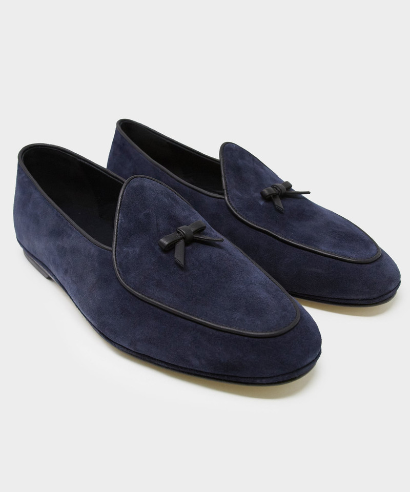 RUBINACCI Todd Snyder x Rubinacci Suede Marphy Loafer outlook