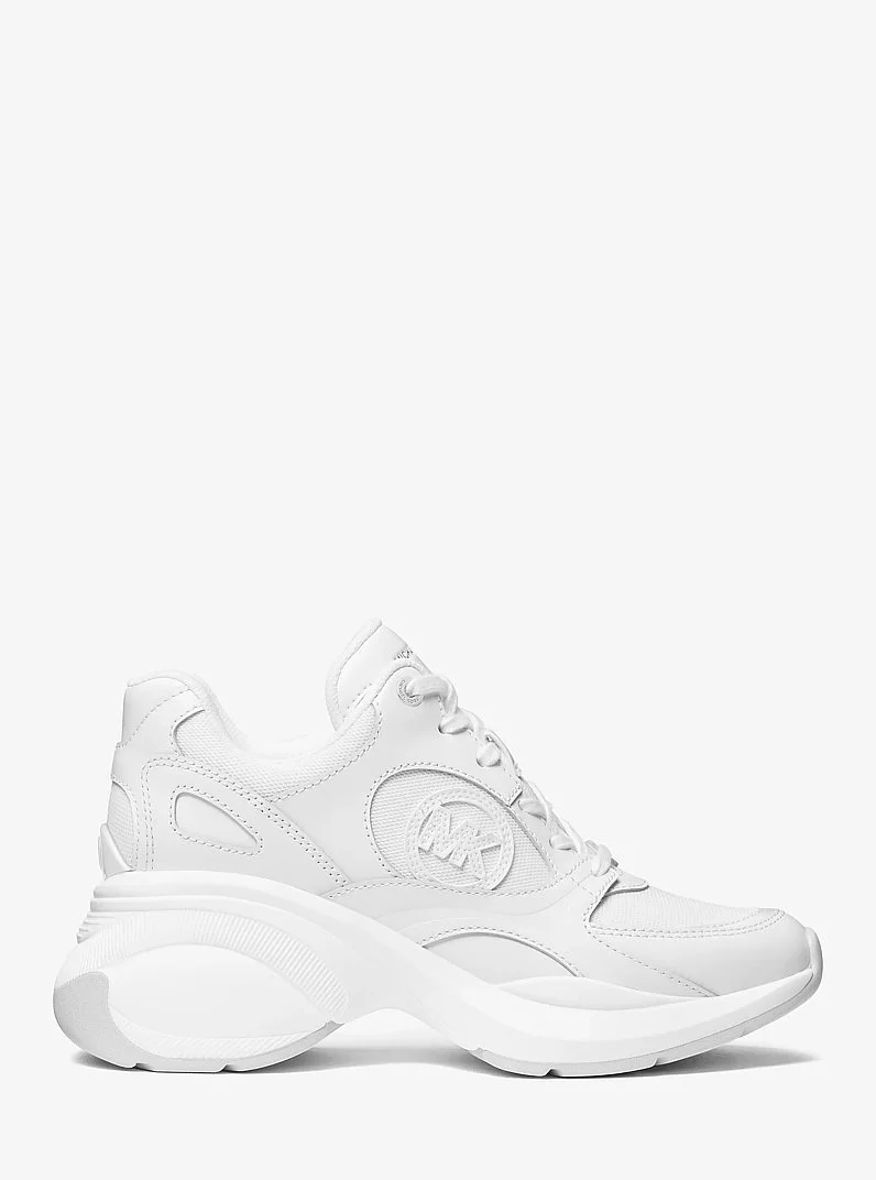 Zuma Leather and Mesh Trainer - 1