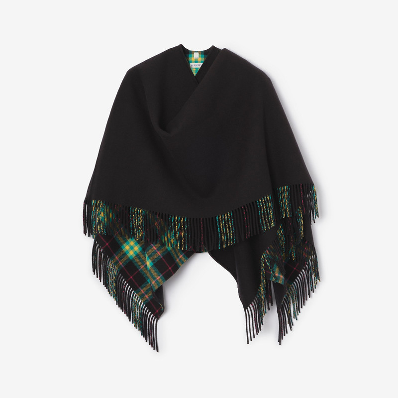 Wool Blanket Cape 1