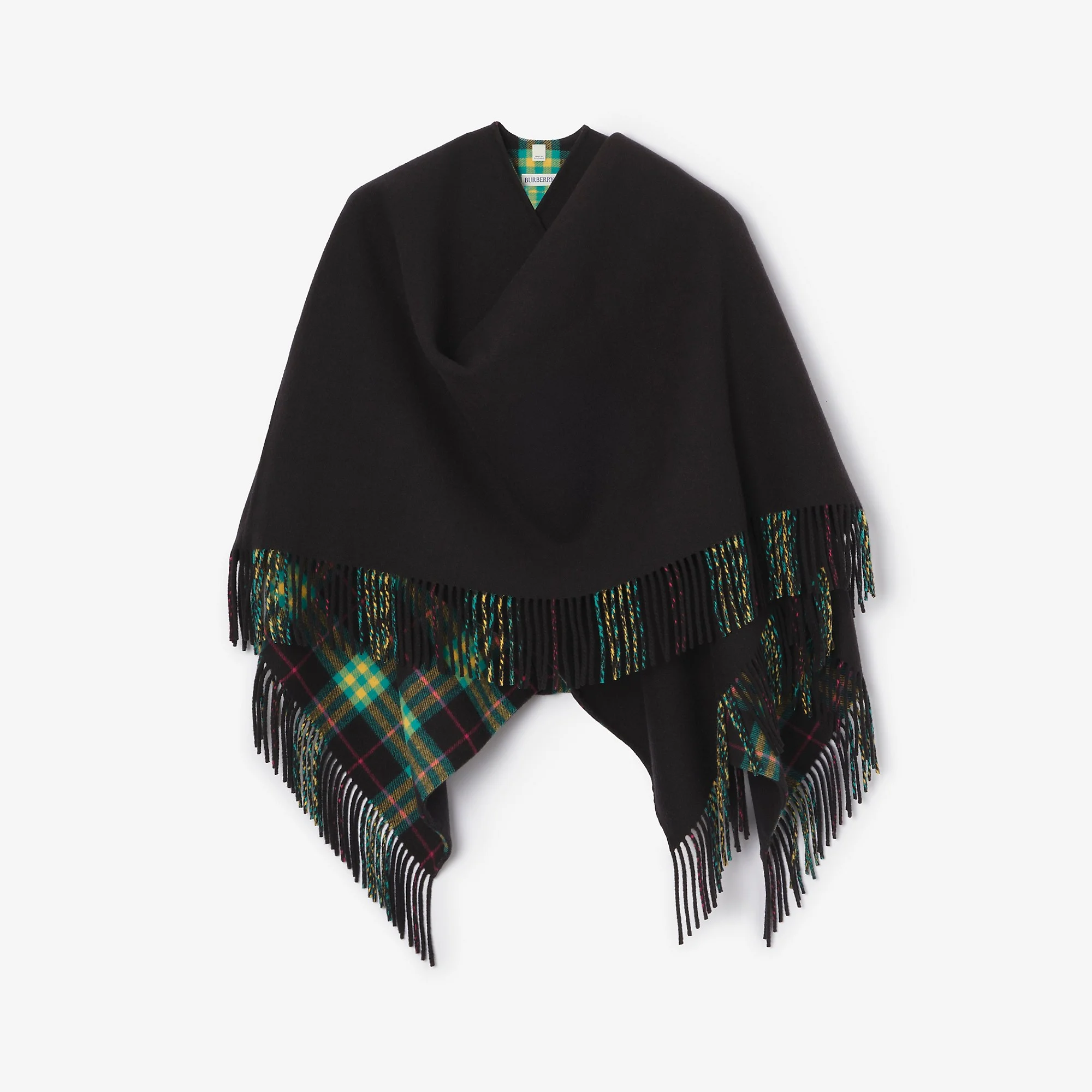 Wool Blanket Cape - 1