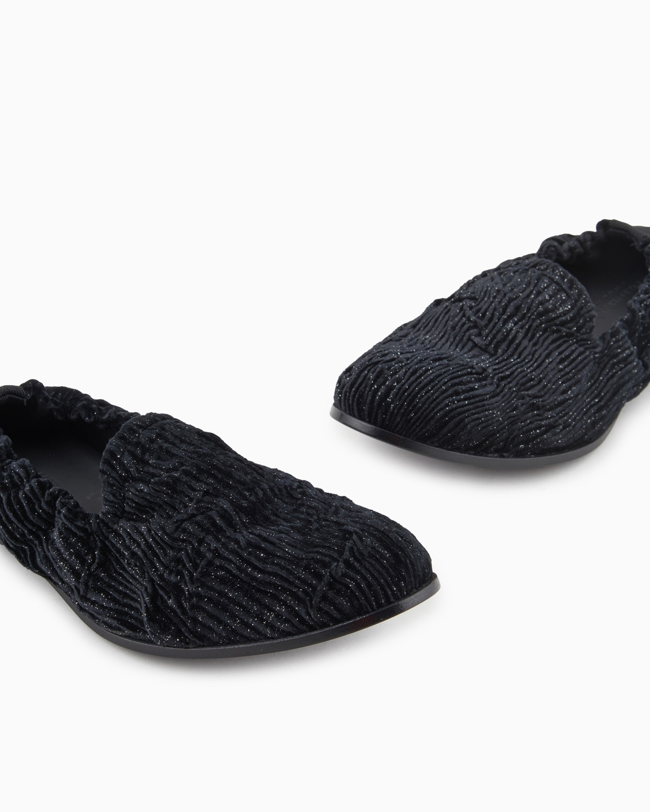 Giorgio’s loafers in textured velvet - 5