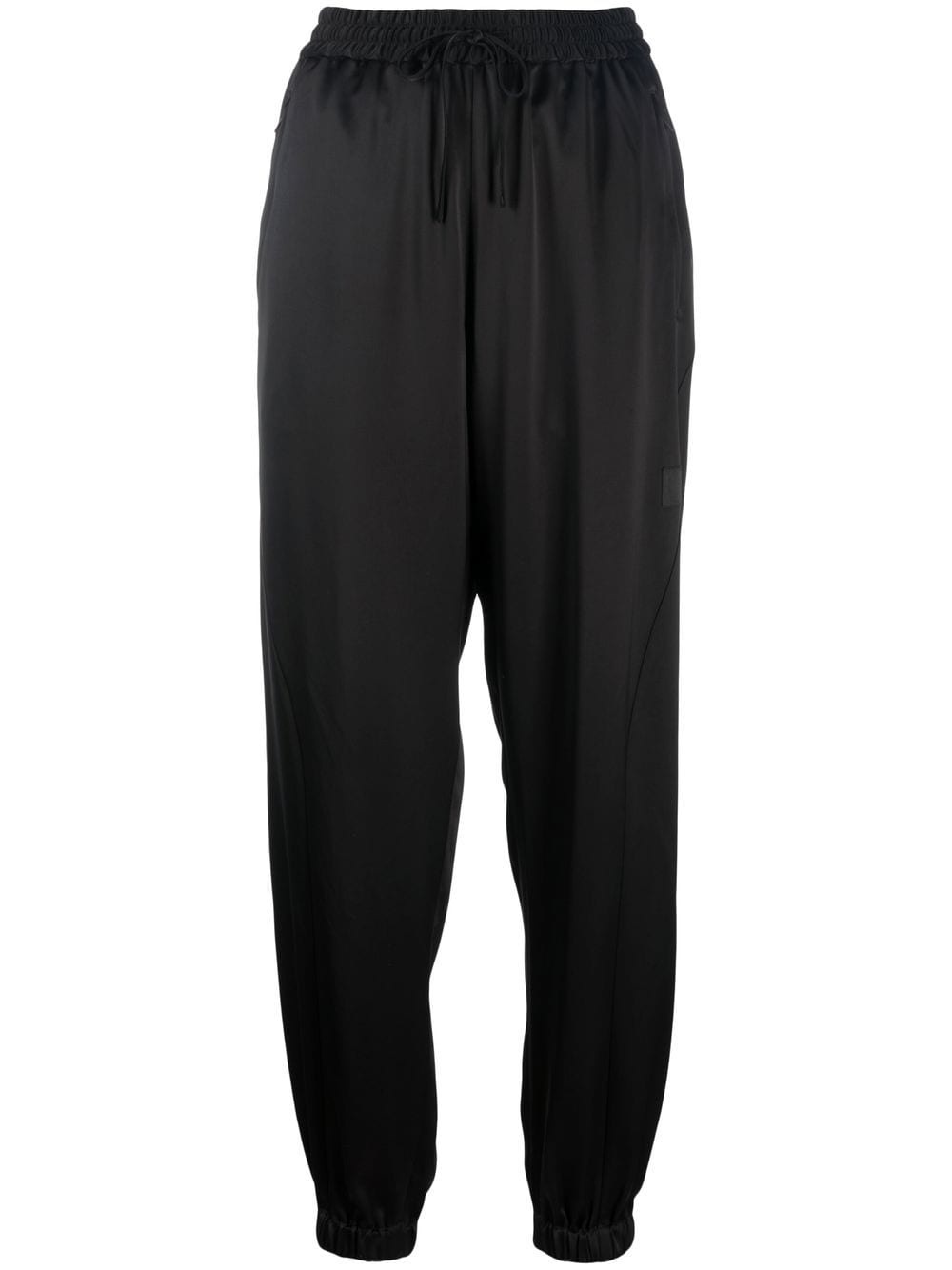 drawstring-waist track pants - 1