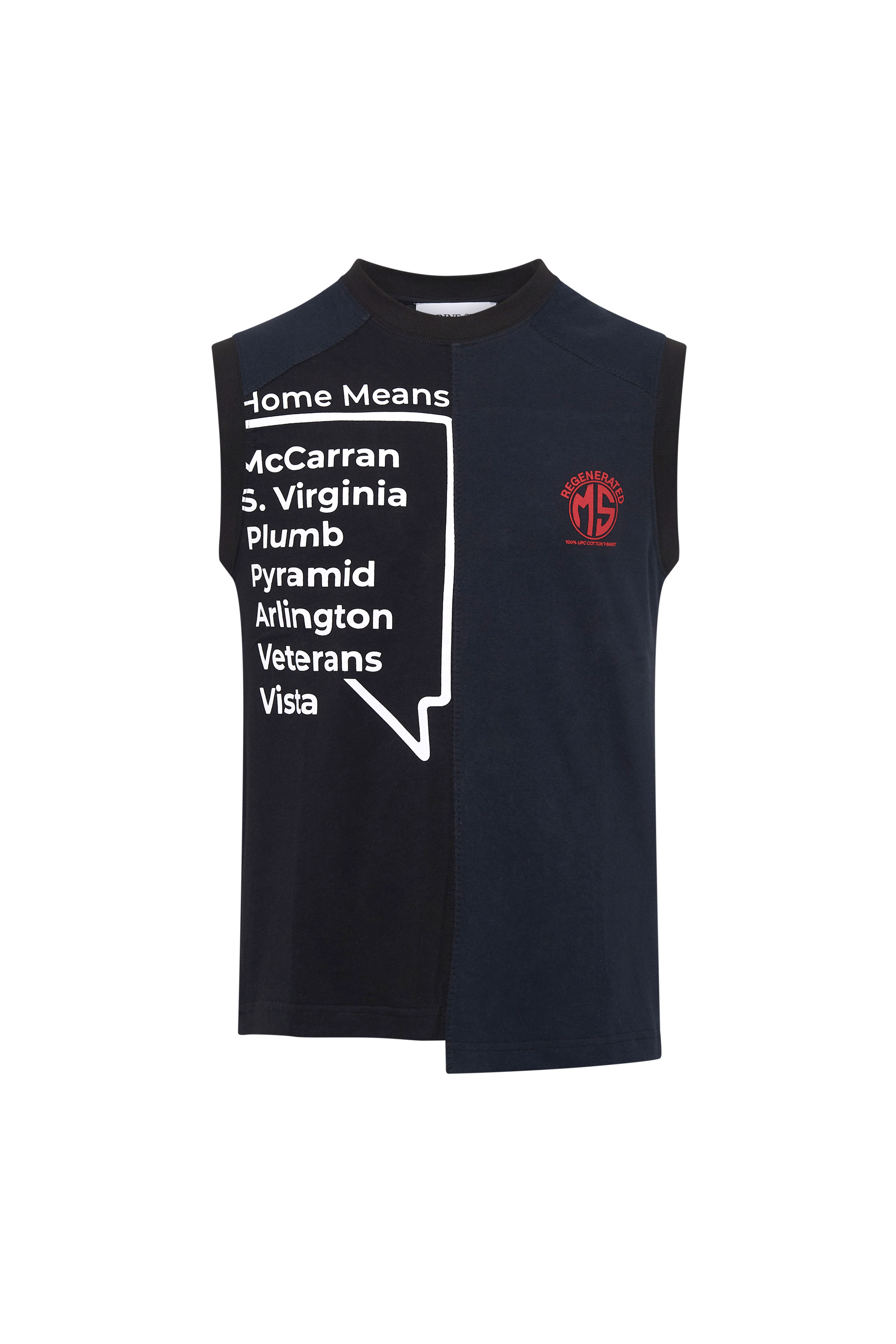 Regenerated Graphic T-Shirts Tank Top - 12