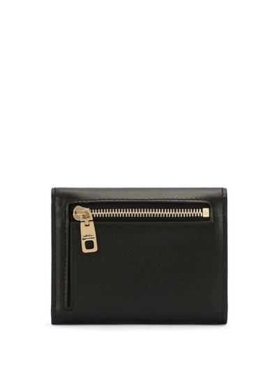 Dolce & Gabbana embossed-logo foldover purse outlook