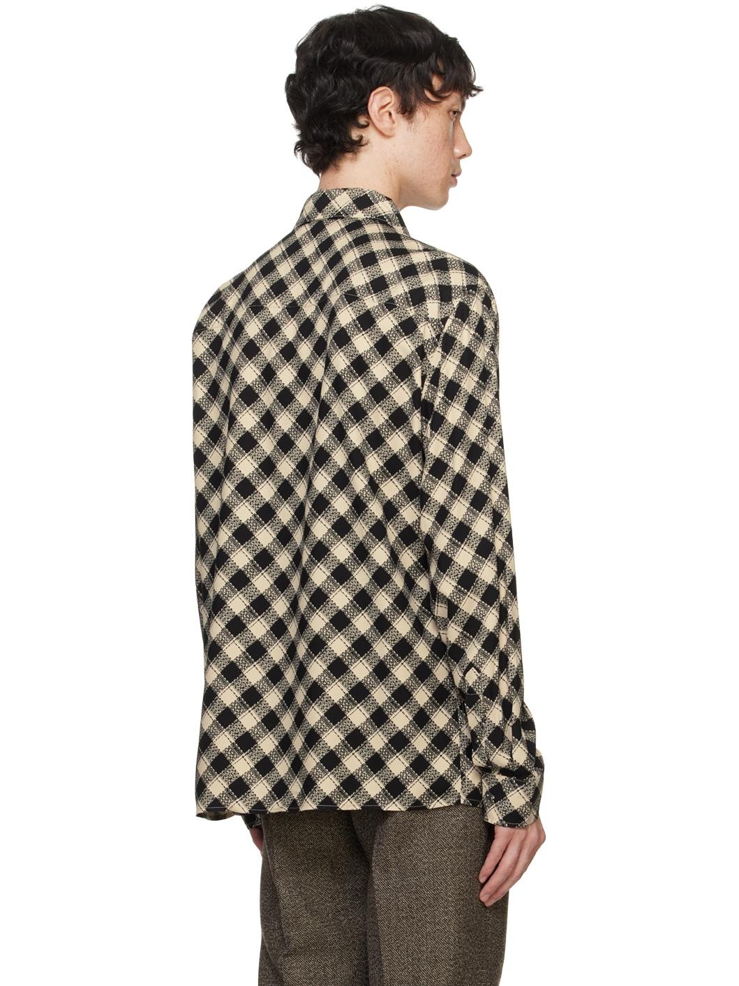 Off-White & Black Classic Shirt - 3