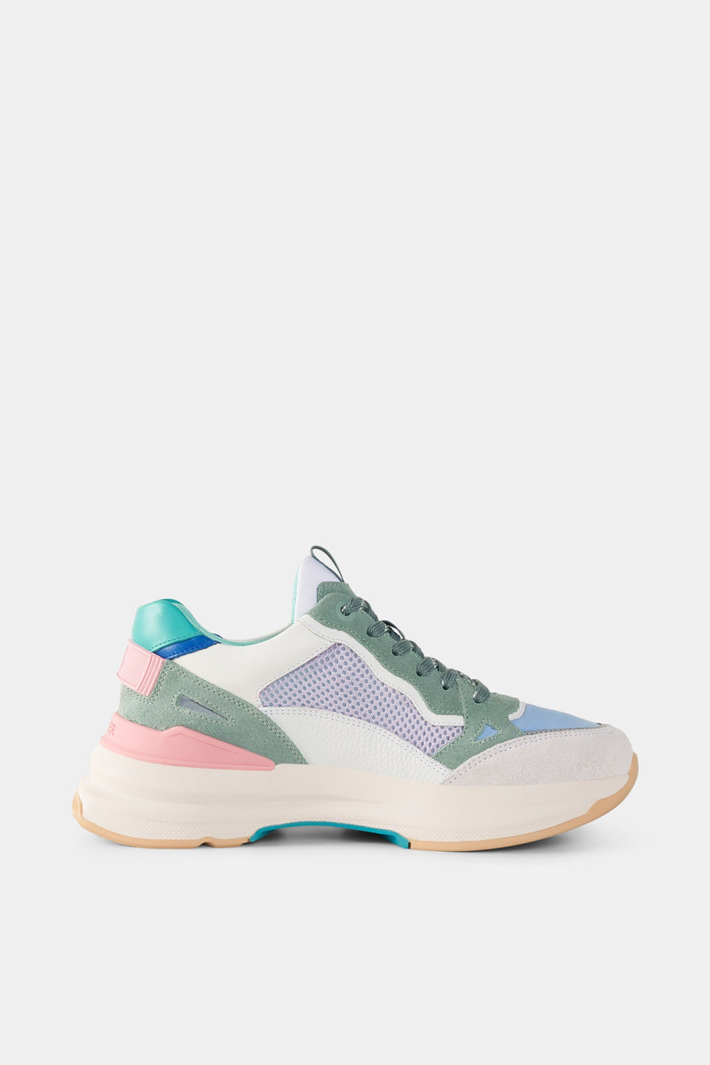 BOGNER Sneaker CTP25 in Green/beige/pink outlook
