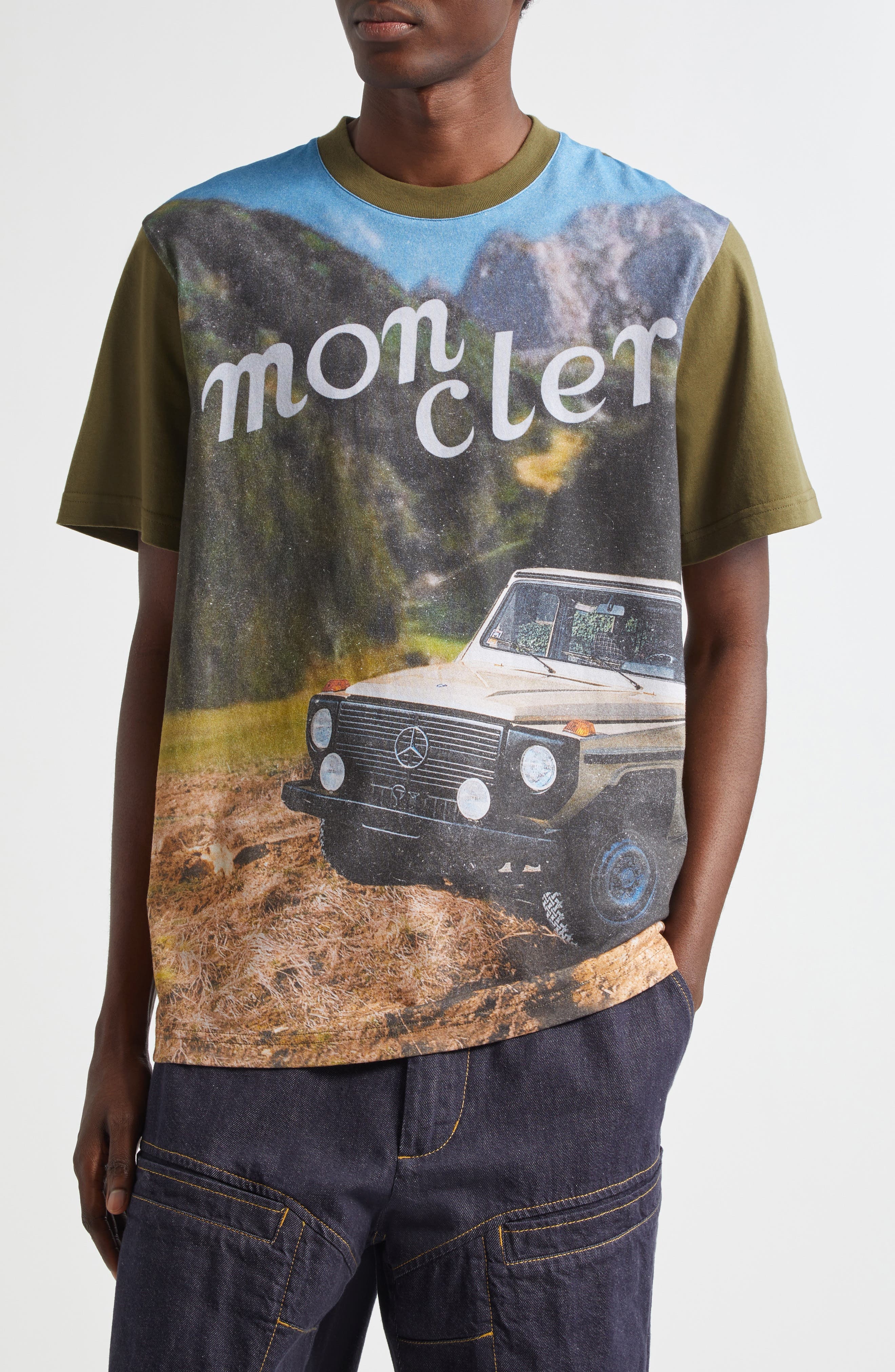 Moncler Genius x Mercedes-Benz by Nigo Graphic T-Shirt in 816 - 1