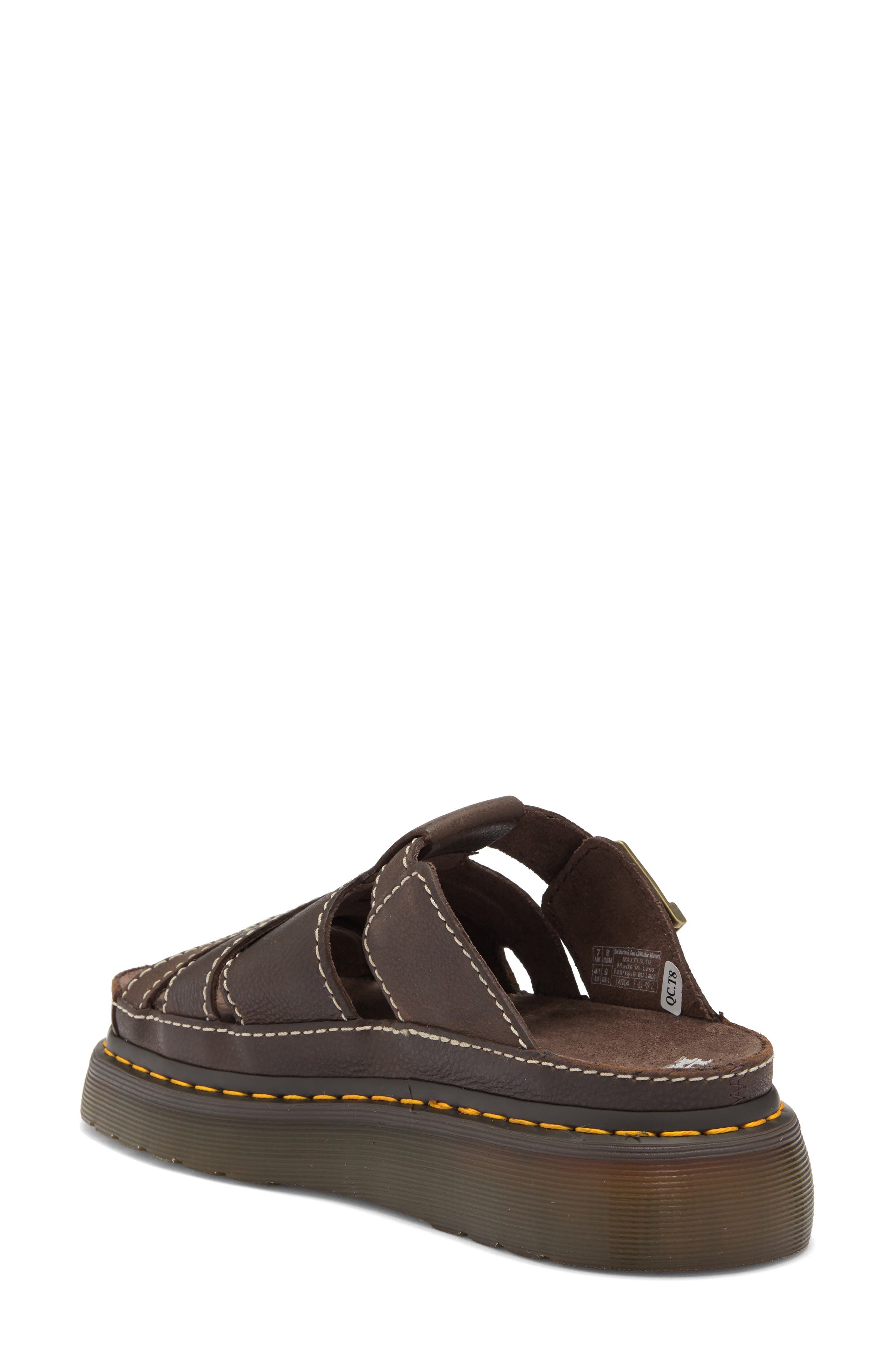 Dr. Martens Maxxy Slide Sandal in Kelp Brown at Nordstrom - 2