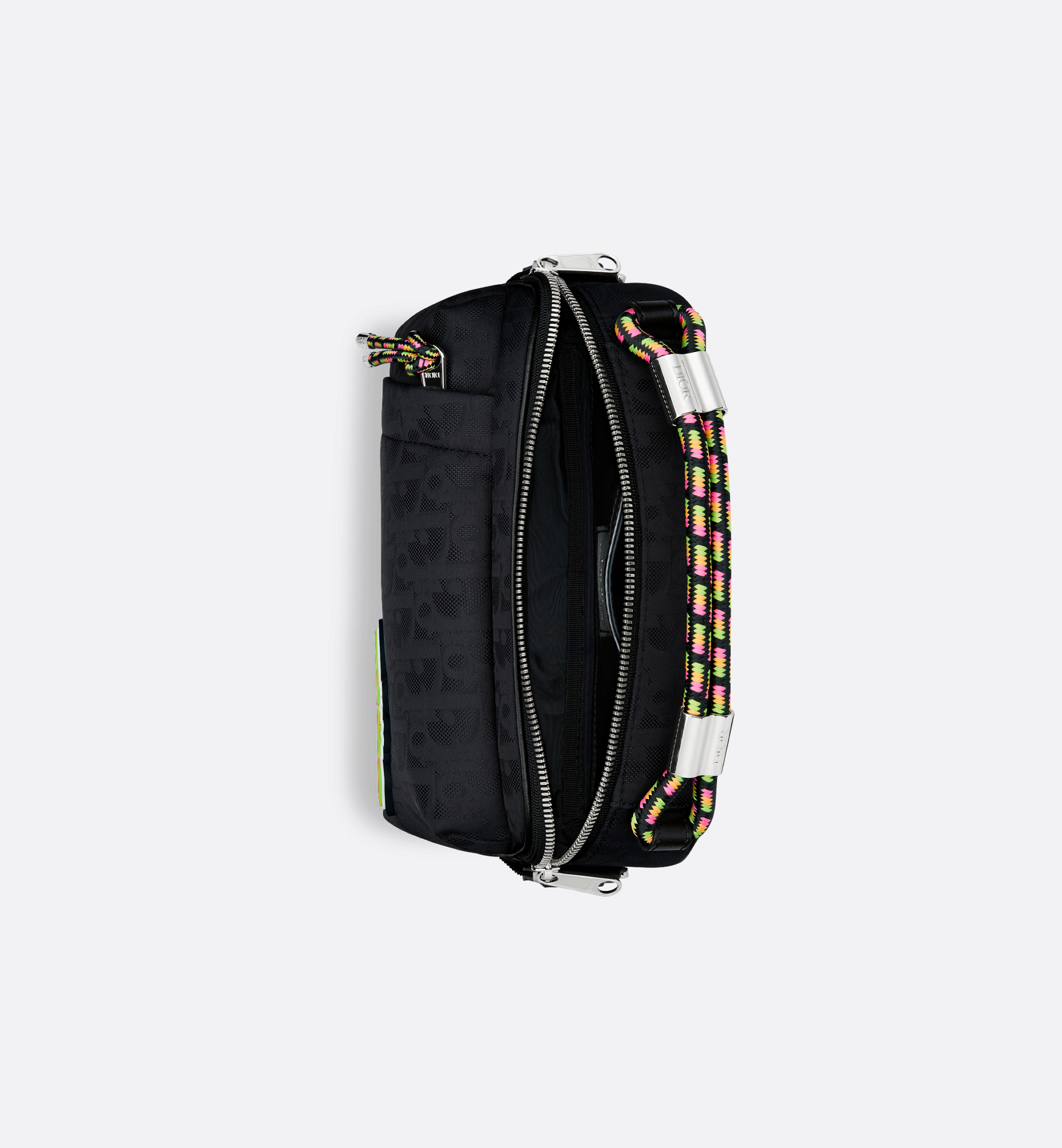 DIOR AND LEWIS HAMILTON Zipped Messenger Bag - 4