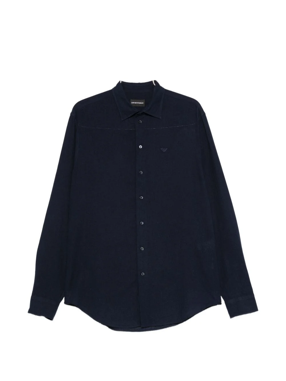 Linen blend shirt - 1