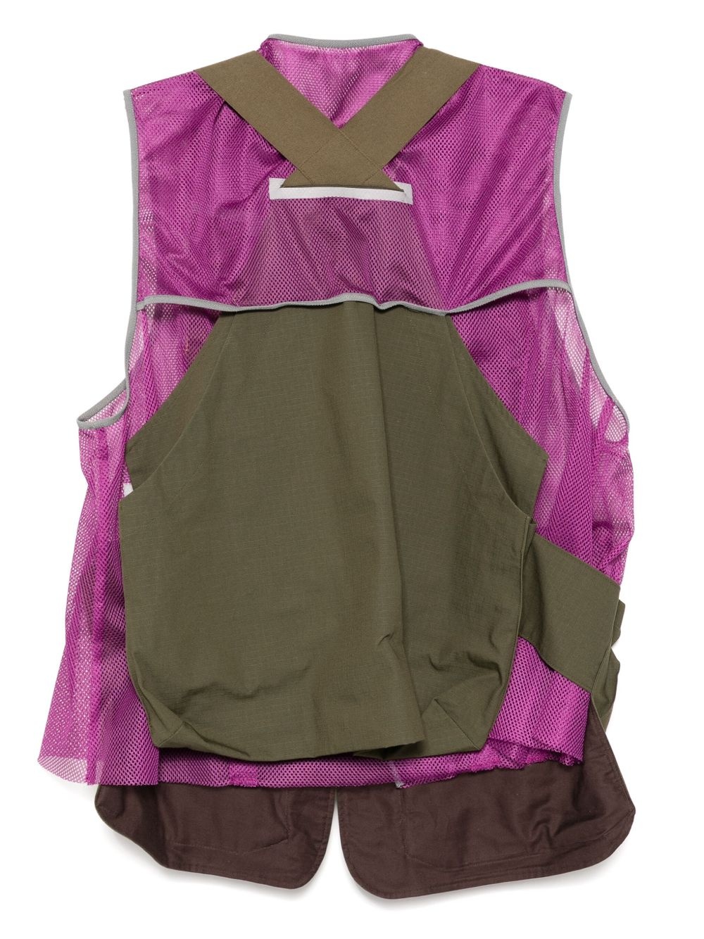 zip-up gilet - 2