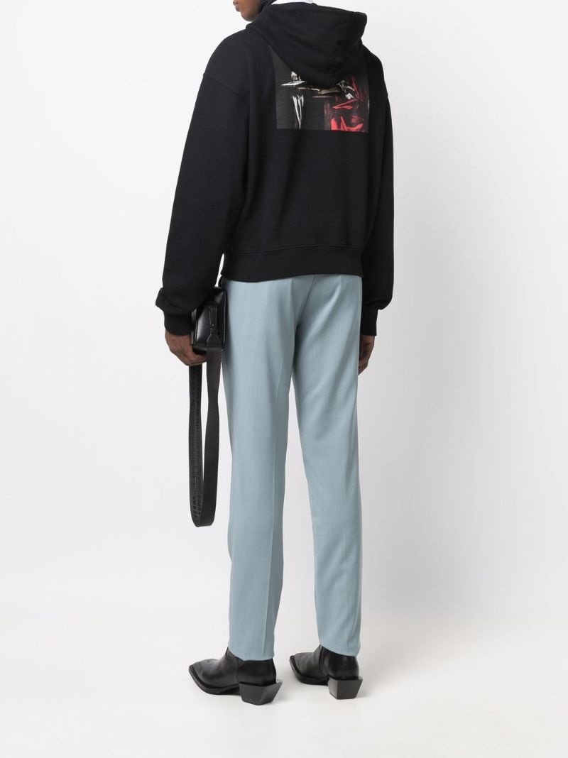 Caravaggio Paint layered hoodie - 3