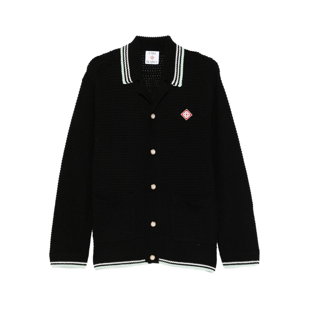 Casablanca Black Sweaters & Knitwear - Cardigans Men - 1