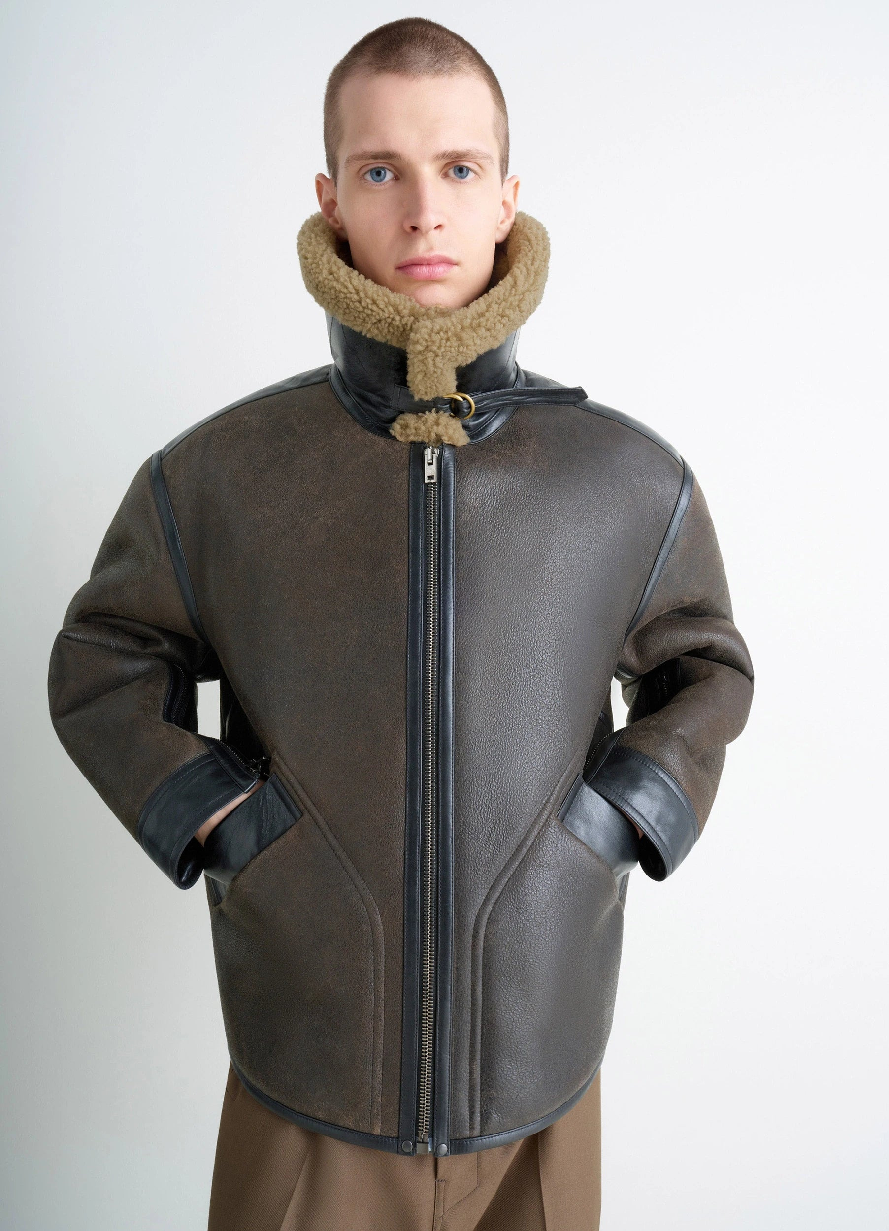 SHEARLING COAT - 4