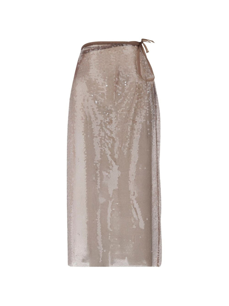 NICCOLÒ PASQUALETTI sequin maxi skirt outlook
