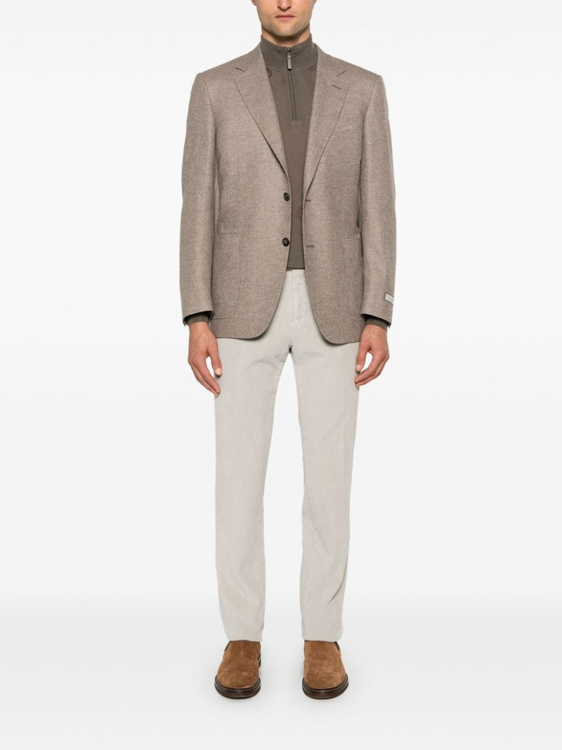 Canali single-breasted blazer outlook