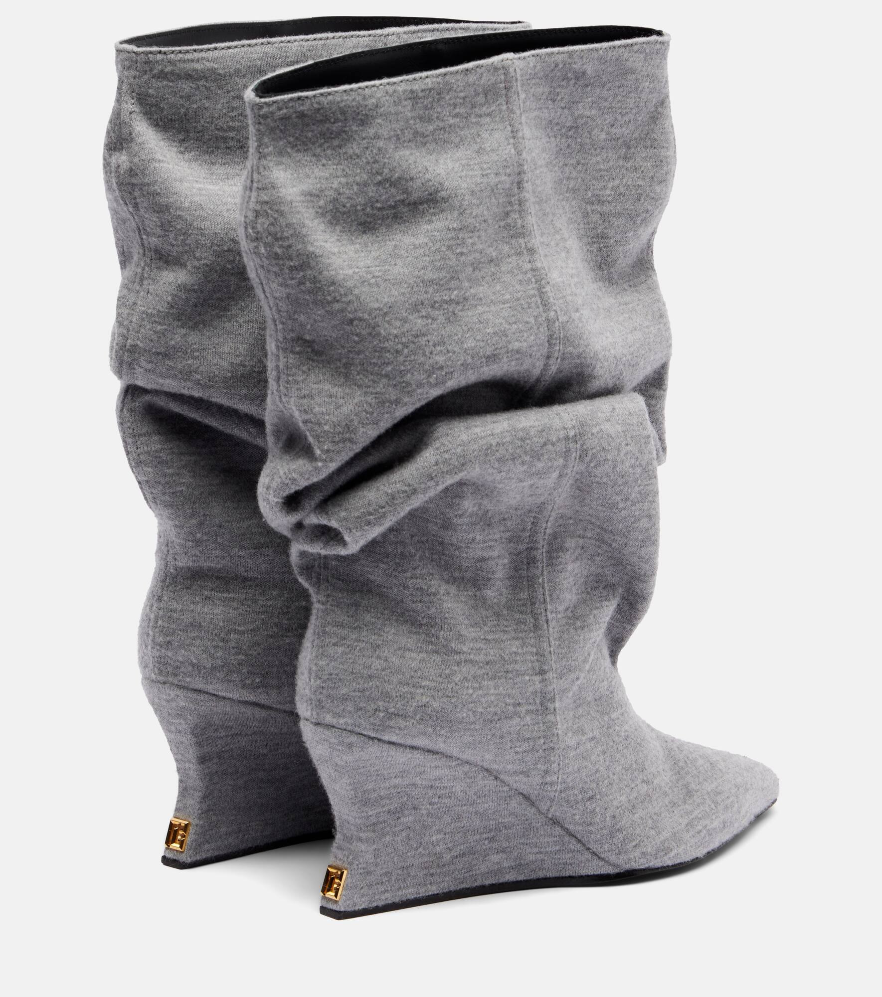Draped ankle boots - 2