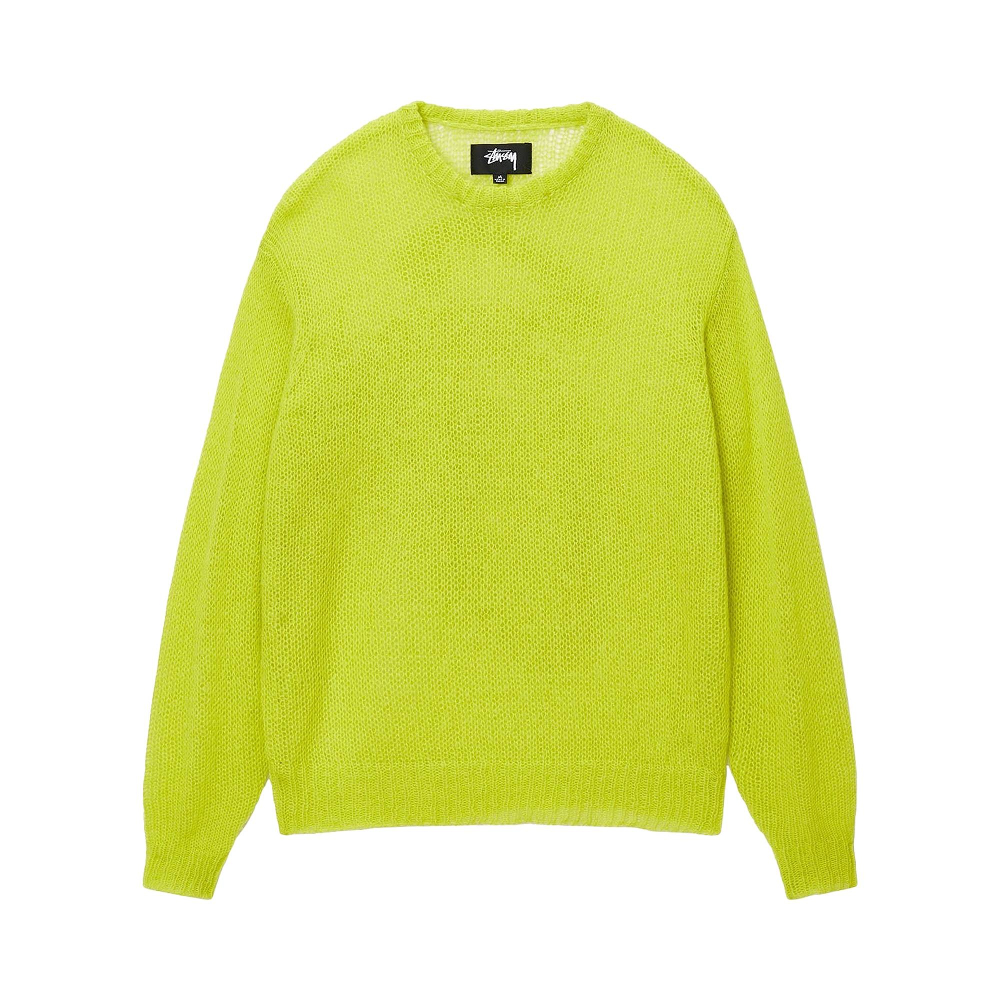 Stussy Loose Knit Sweater 'Lime' - 1