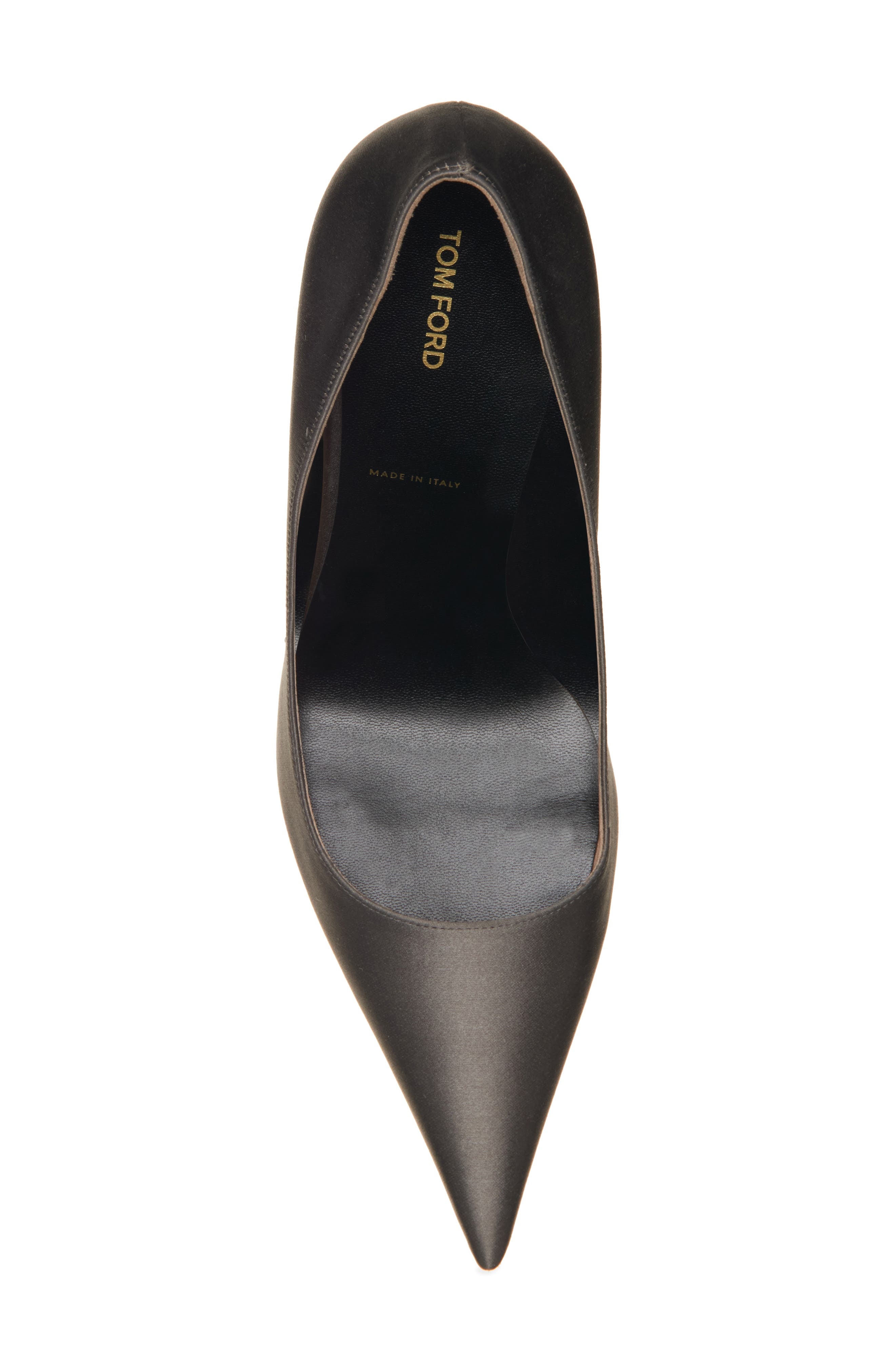 TOM FORD Betty Pointed Toe Pump in 1G003 Graphite at Nordstrom - 5