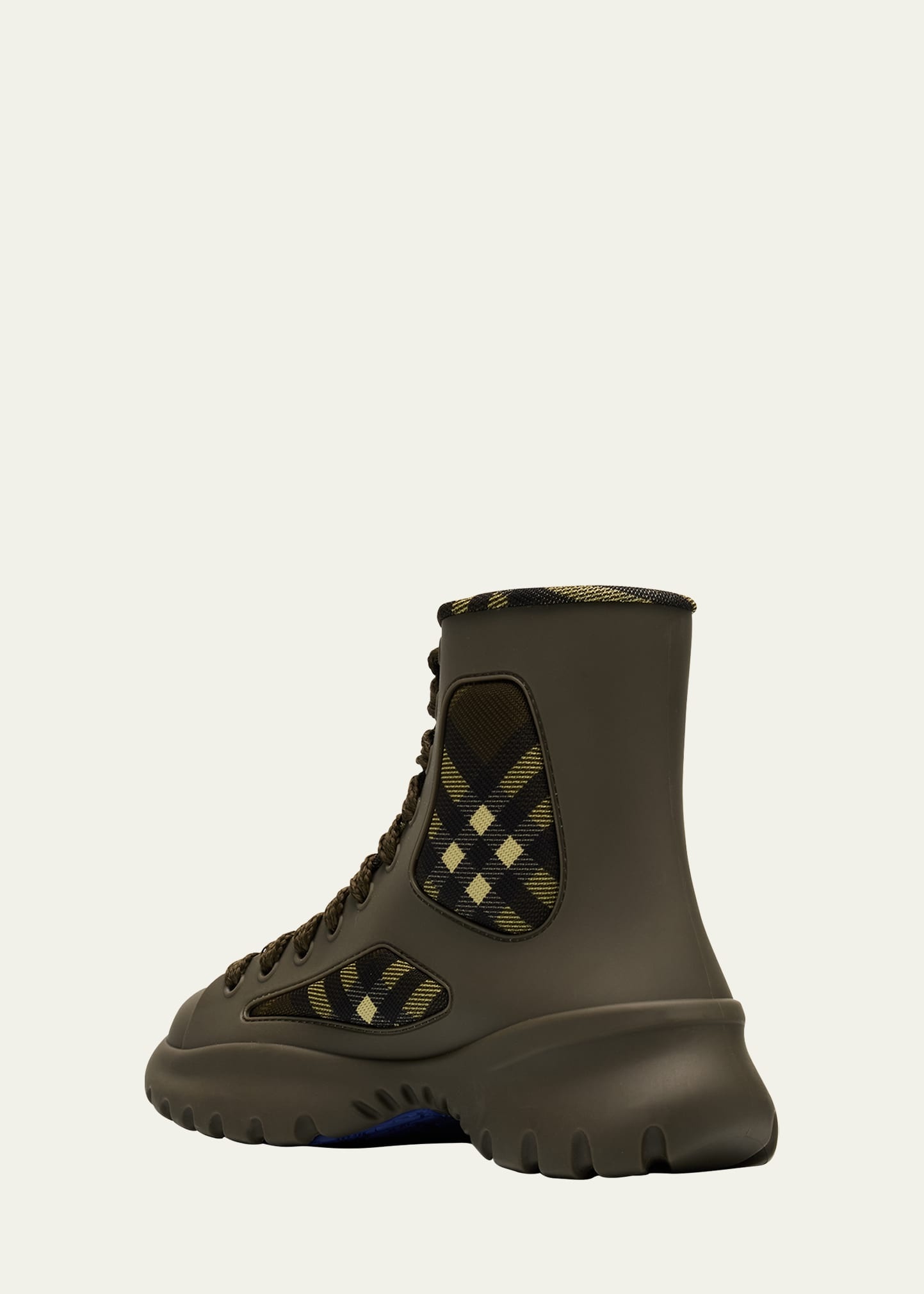Men's Rubber Boulder Lace-Up Boots - 4