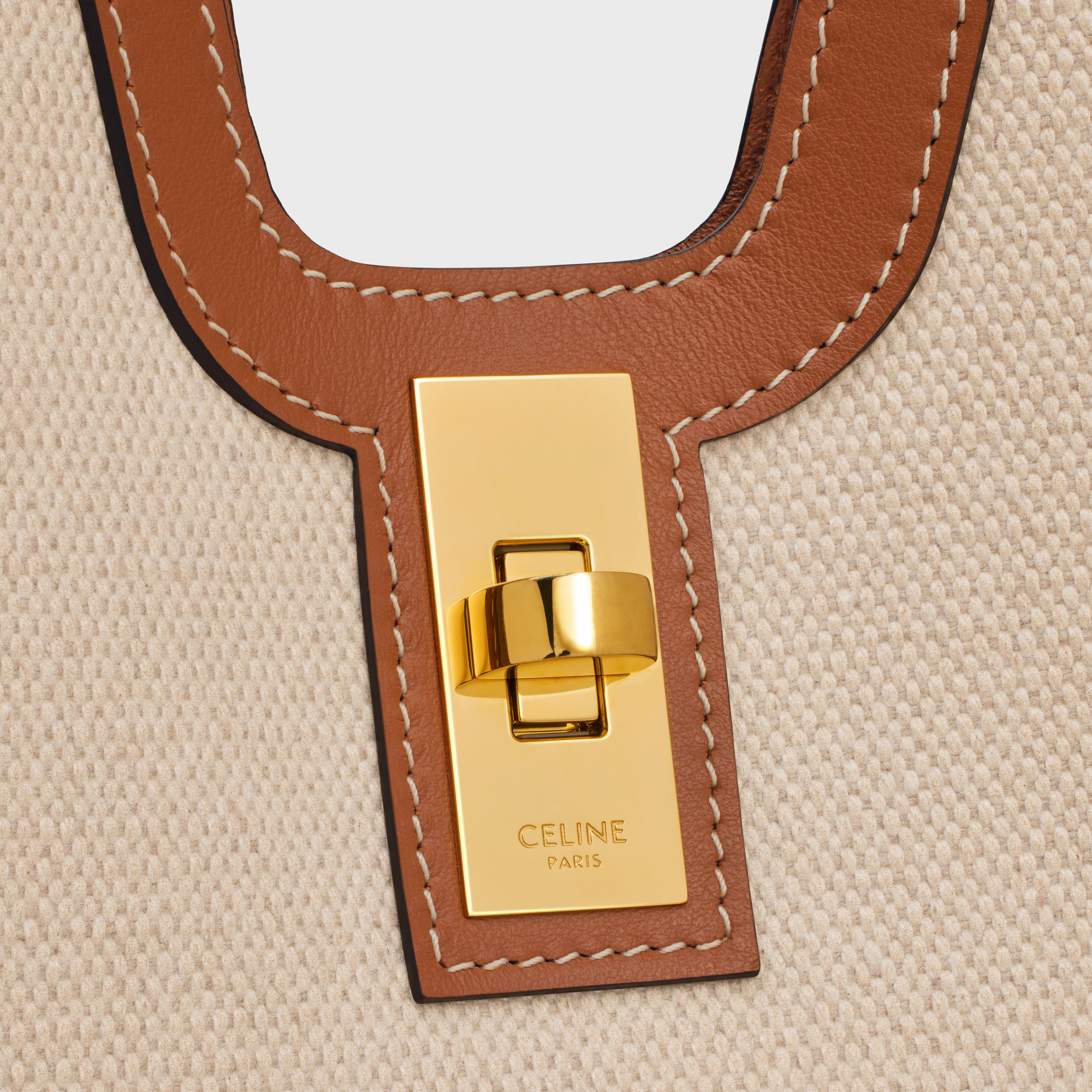 CABAS 16 in TEXTILE AND CALFSKIN - 4