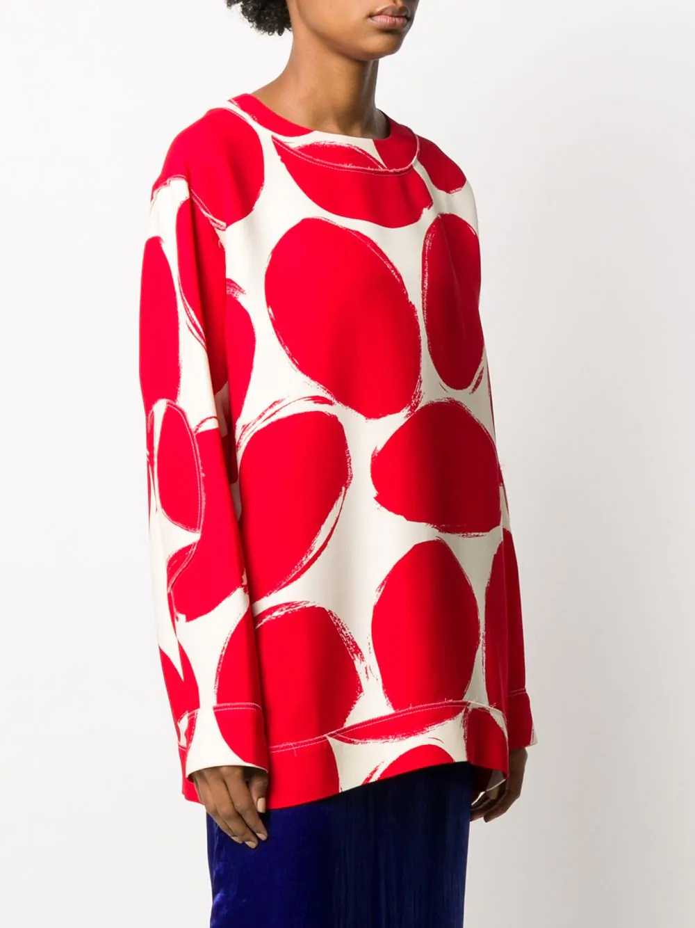 polka dot pattern top - 3