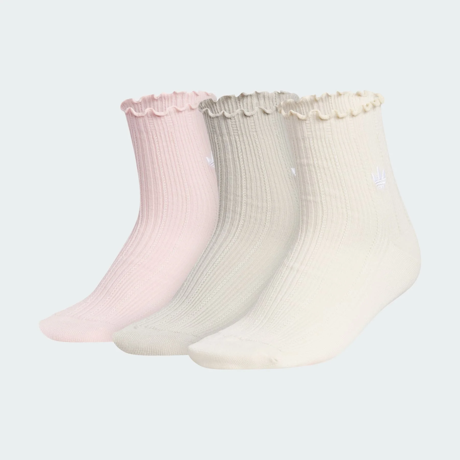 Unisex Originals Ruffle 3-Pack Quarter - 1