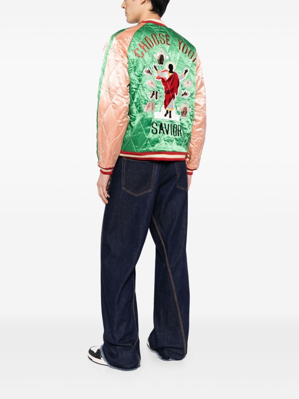 x Sukajyan reversible bomber jacket - 6