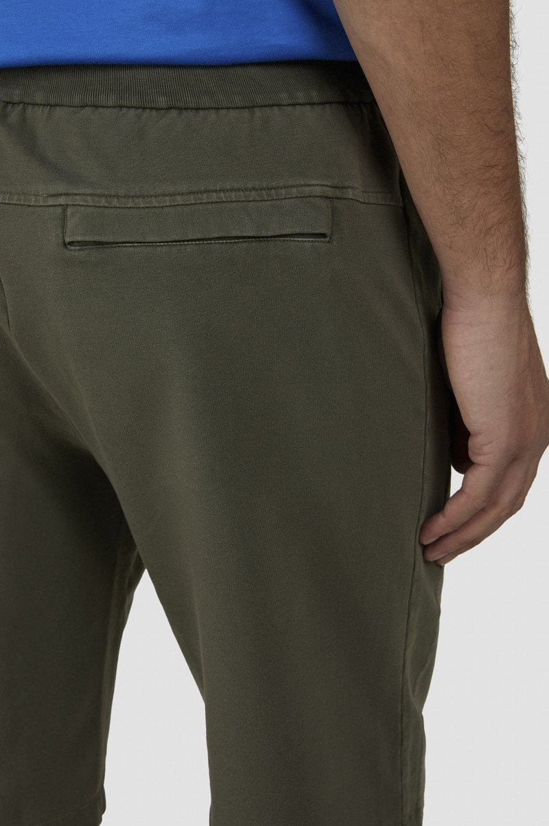 GARMENT-DYED BERMUDA IN X-SOFT FLEECE COTTON 4