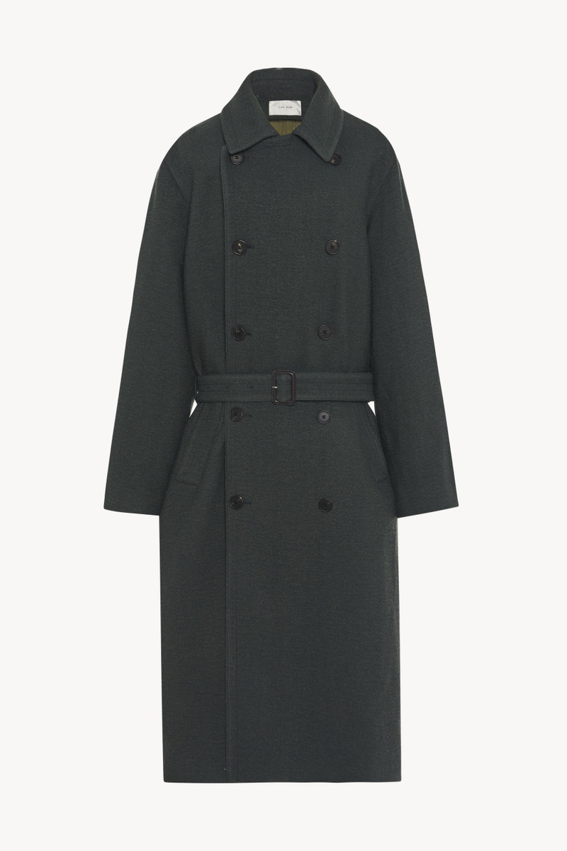 Beyzo Coat in Virgin Wool and Linen 1