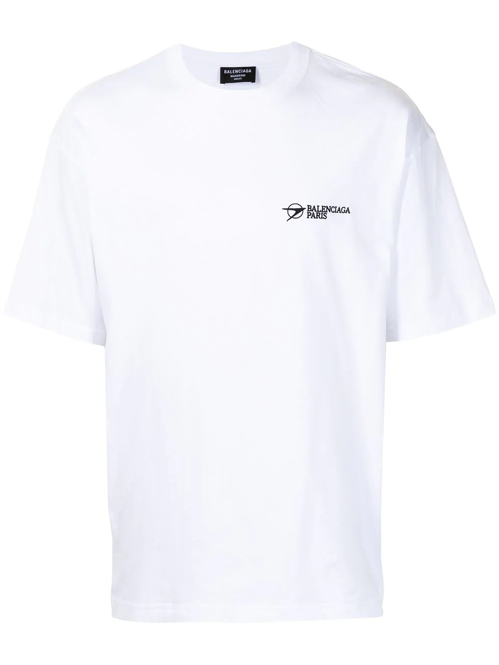 logo-embroidered T-shirt - 1