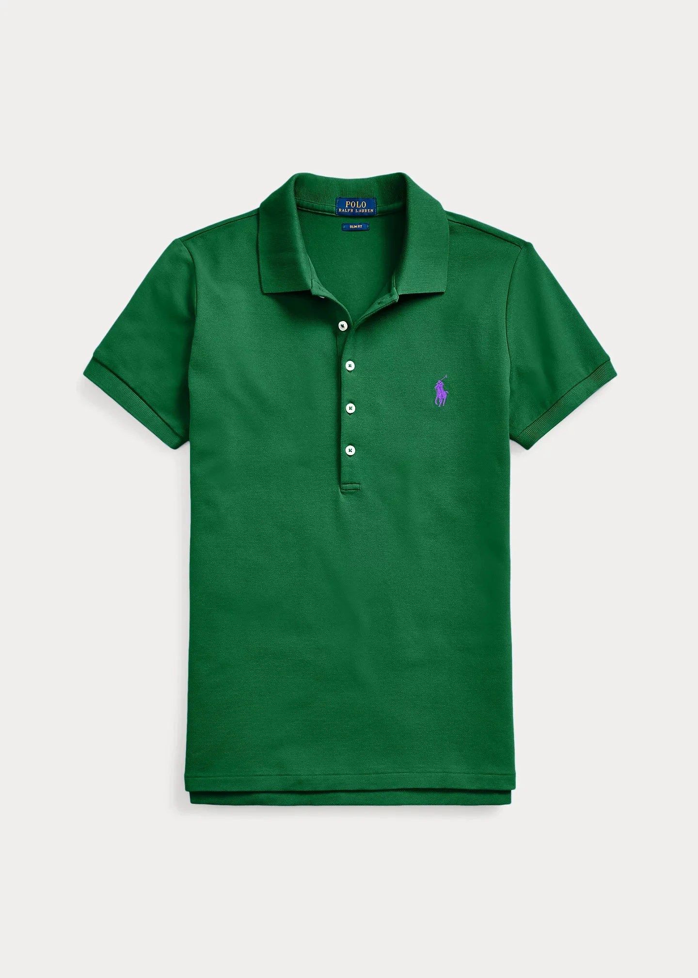Slim Fit Stretch Polo Shirt - 1